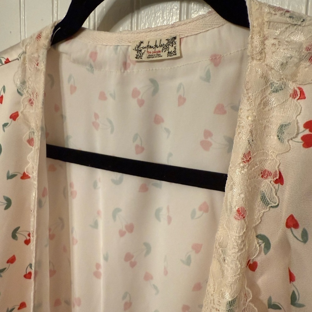 Free People Intimates First Blush Medium Robe - Picture 3 of 10